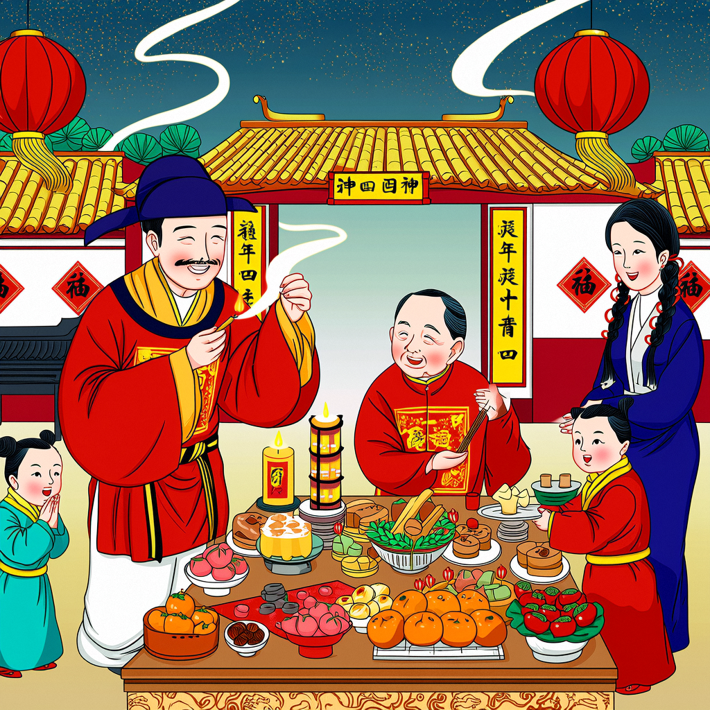 大年初四迎灶神-利士策软件官方网站